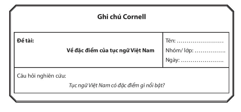 Soạn bài Tập nghiên cứu một vấn đề văn học dân gian | Chuyên đề học tập Ngữ văn 10 Chân trời sáng tạo