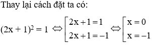 Trắc nghiệm Phương trình quy về phương trình bậc hai có đáp án