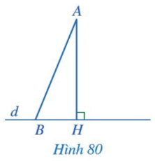 Giải Toán 7 Bài 8 (Cánh diều): Đường vuông góc và đường xiên (ảnh 1)