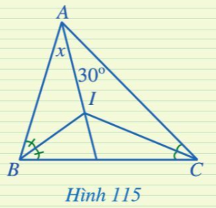 Giải Toán 7 Bài 11 (Cánh diều): Tính chất ba đường phân giác của tam giác (ảnh 1)