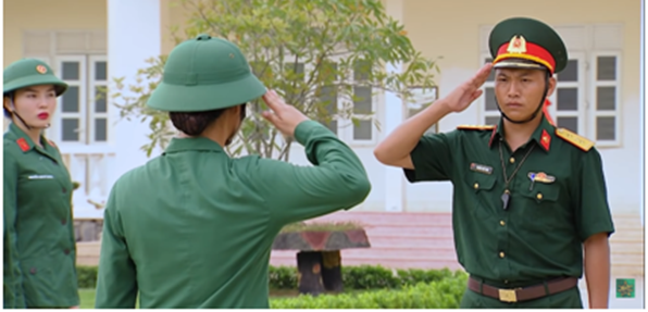 Lý thuyết GDQP 10 Bài 1: Một số nội dung điều lệnh quản lí bộ đội và điều lệnh công an nhân dân - Cánh diều (ảnh 1)