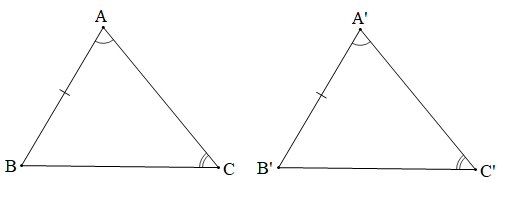 Giải Toán 7 Bài 6 (Cánh diều): Trường hợp bằng nhau thứ ba của tam giác: góc – cạnh – góc (ảnh 1)