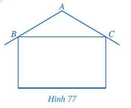 Giải Toán 7 Bài 7 (Cánh diều): Tam giác cân (ảnh 1)