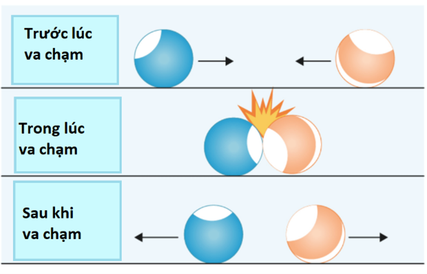 Lý thuyết Vật Lí 10 Bài 29: Định luật bảo toàn động lượng - Kết nối tri thức (ảnh 1)