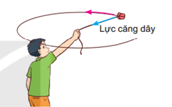 Lý thuyết Vật Lí 10 Bài 32: Lực hướng tâm và gia tốc hướng tâm - Kết nối tri thức (ảnh 1)