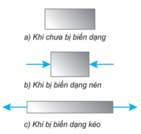 Lý thuyết Vật Lí 10 Bài 33: Biến dạng của vật rắn - Kết nối tri thức (ảnh 1)