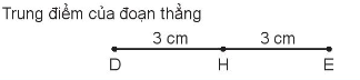 Giáo án Toán lớp 3 Bài 16 (Kết nối tri thức 2023): Điểm ở giữa, trung điểm của đoạn thẳng (ảnh 1)