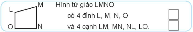 Vở bài tập Toán lớp 3 Tập 1 trang 24, 25 Bài 12: Hình tam giác. Hình từ giác - Chân trời sáng tạo (ảnh 1)