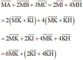 Sách bài tập Toán 10 Bài 9: Tích của một vectơ với một số - Kết nối tri thức (ảnh 1)