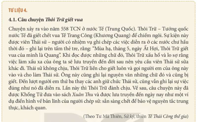 Lịch Sử 10 Bài 1: Lịch sử hiện thực và nhận thức lịch sử | Kết nối tri thức với cuộc sống (ảnh 4)