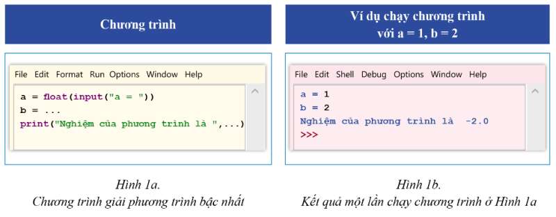 Tin học 10 Bài 5: Thực hành viết chương trình đơn giản | Cánh diều (ảnh 1)