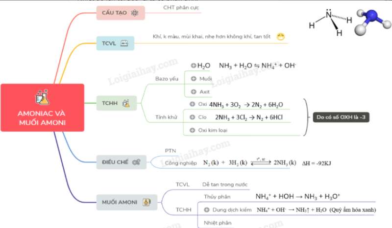 Giải Hóa Học 11 Bài 8: Amoniac và muối amoni (ảnh 24)