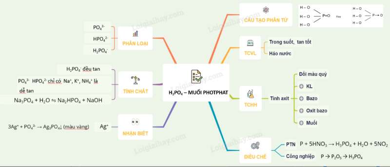 Giải Hóa Học 11 Bài 11: Axit photphoric và muối photphat (ảnh 2)