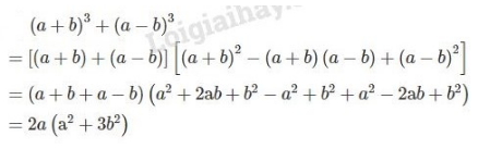 Giải Toán 8 Bài 7: Phân tích đa thức thành nhân tử bằng phương pháp dùng hằng đẳng thức (ảnh 2)