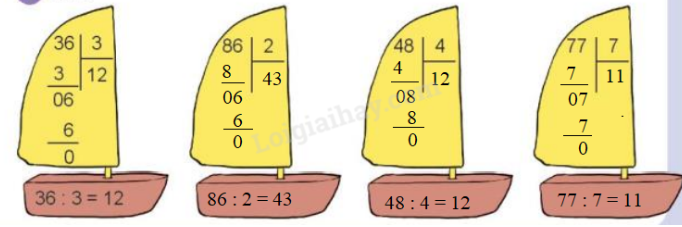 Toán lớp 3 trang 75, 76 Hoạt động | Kết nối tri thức (ảnh 2)