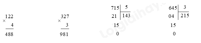 Toán lớp 3 trang 111 Luyện tập | Kết nối tri thức (ảnh 3)