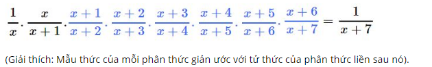 Giải Toán 8 Bài 7: Phép nhân các phân thức đại số (ảnh 2)