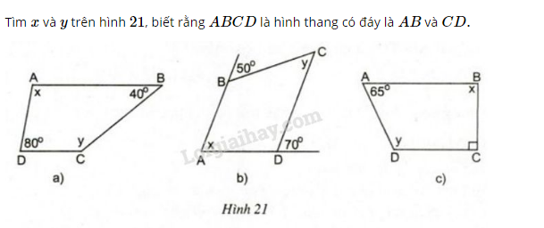 Giải Toán 8 Bài 2: Hình thang (ảnh 8)