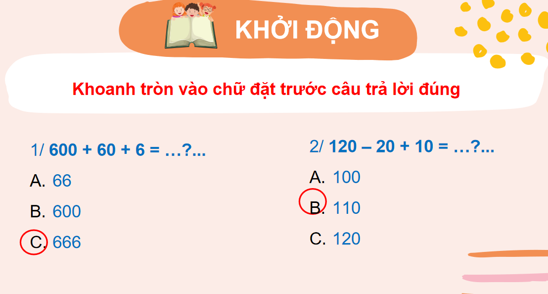 Giáo án điện tử Ôn tập chung trang 136| Bài giảng PPT Toán lớp 2 Kết nối tri thức (ảnh 1)