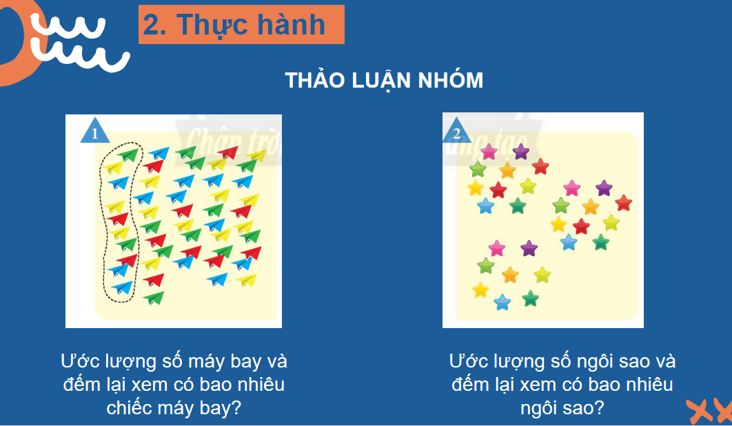 Giáo án điện tử Ước lượng| Bài giảng PPT Toán lớp 2 Chân trời sáng tạo (ảnh 1)