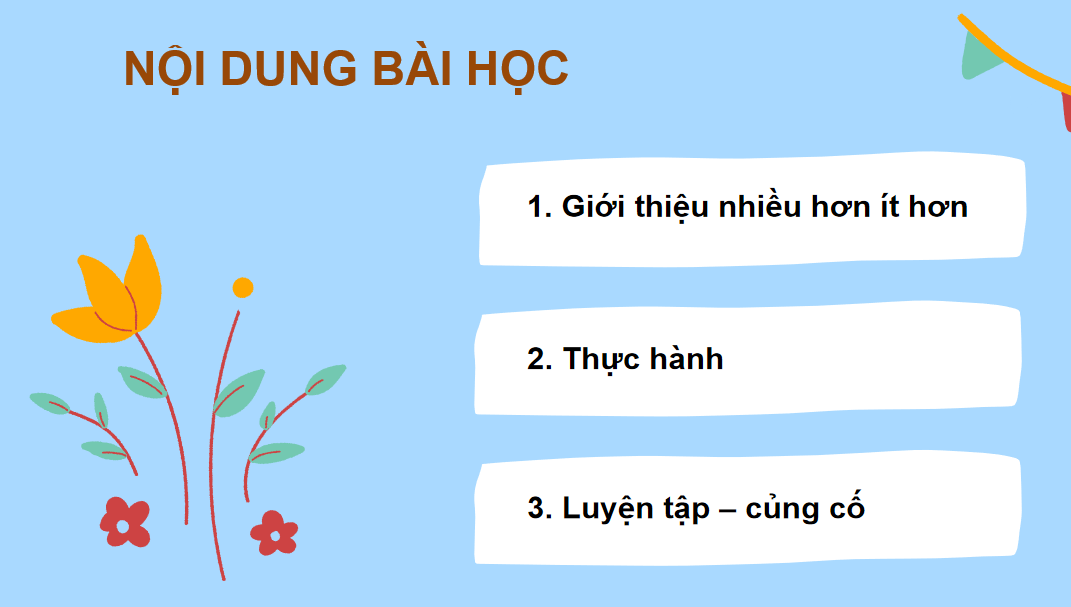 Giáo án điện tử Nhiều hơn hay ít hơn bao nhiêu| Bài giảng PPT Toán lớp 2 Chân trời sáng tạo (ảnh 1)