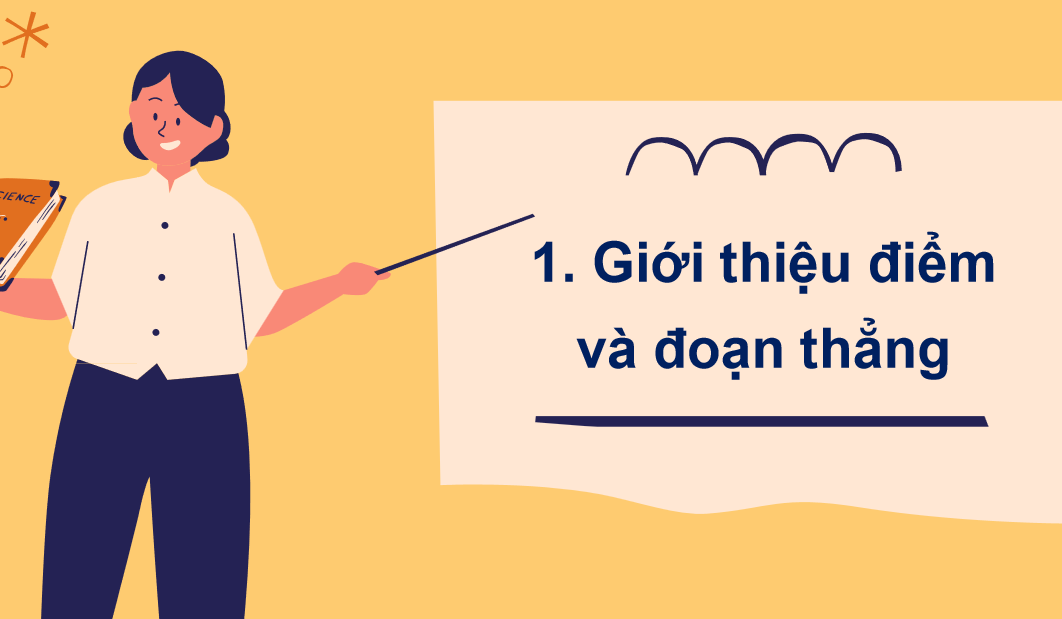 Giáo án điện tử Điểm - Đoạn thẳng| Bài giảng PPT Toán lớp 2 Chân trời sáng tạo (ảnh 1)