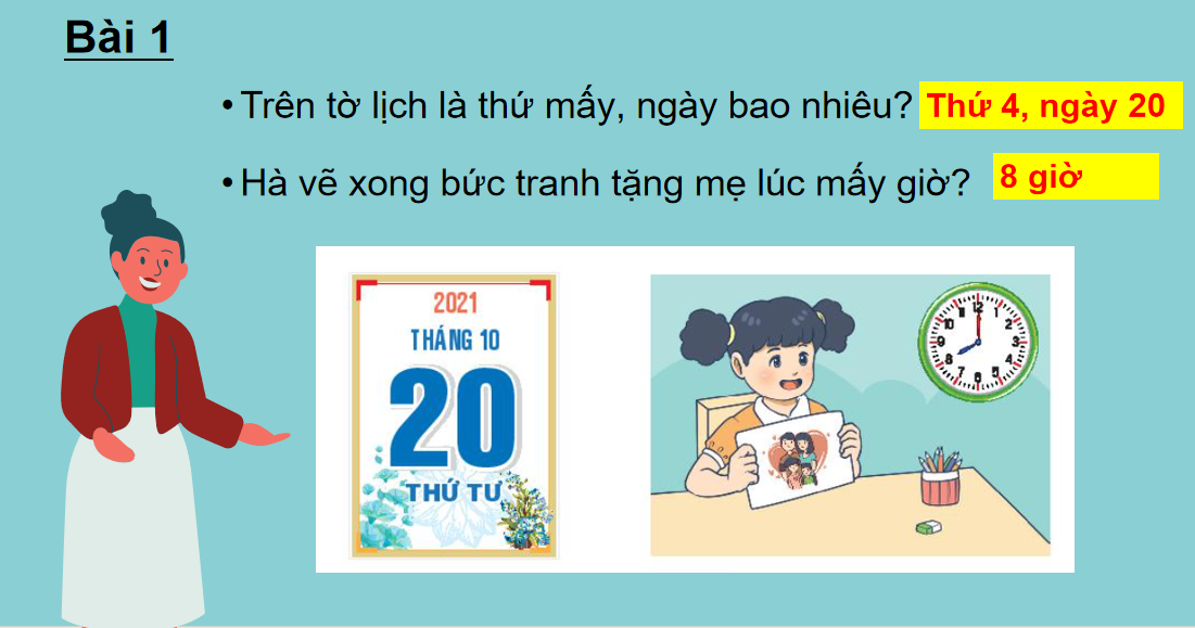 Giáo án điện tử Em làm được những gì? trang 34| Bài giảng PPT Toán lớp 2 Chân trời sáng tạo (ảnh 1)