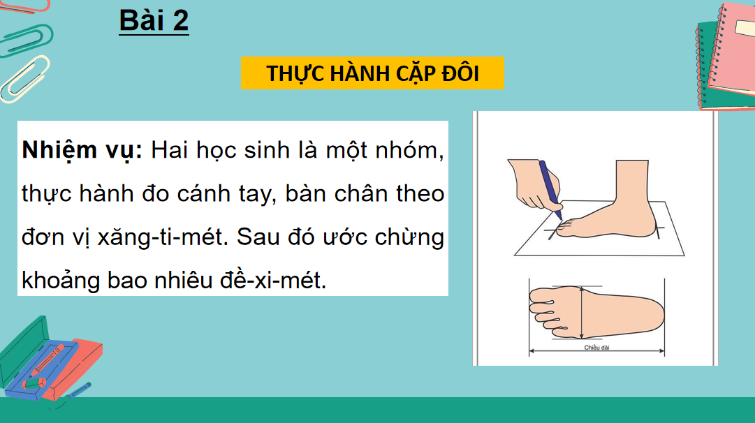 Giáo án điện tử Em làm được những gì? trang 34| Bài giảng PPT Toán lớp 2 Chân trời sáng tạo (ảnh 1)