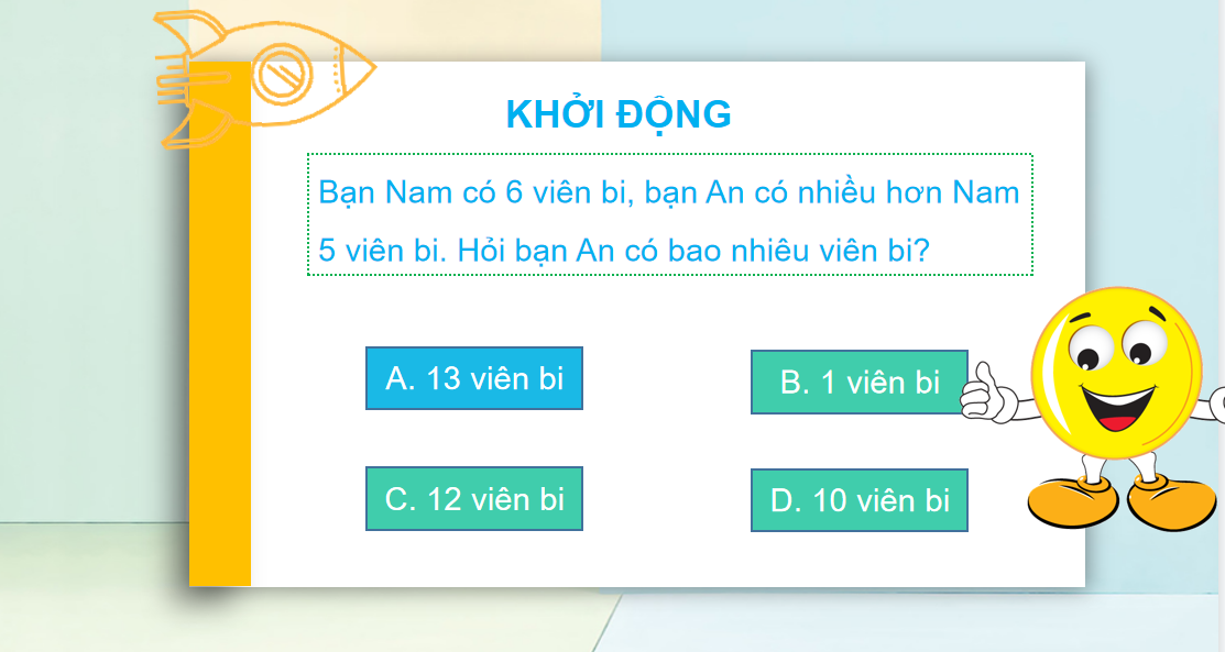 Giáo án điện tử  Bài toán ít hơn| Bài giảng PPT Toán lớp 2 Chân trời sáng tạo (ảnh 1)