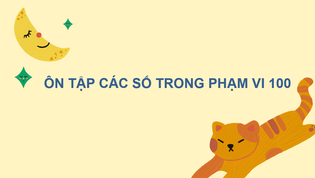 Giáo án điện tử Ôn tập các số trong phạm vi 100| Bài giảng PPT Toán lớp 2 Chân trời sáng tạo (ảnh 1)