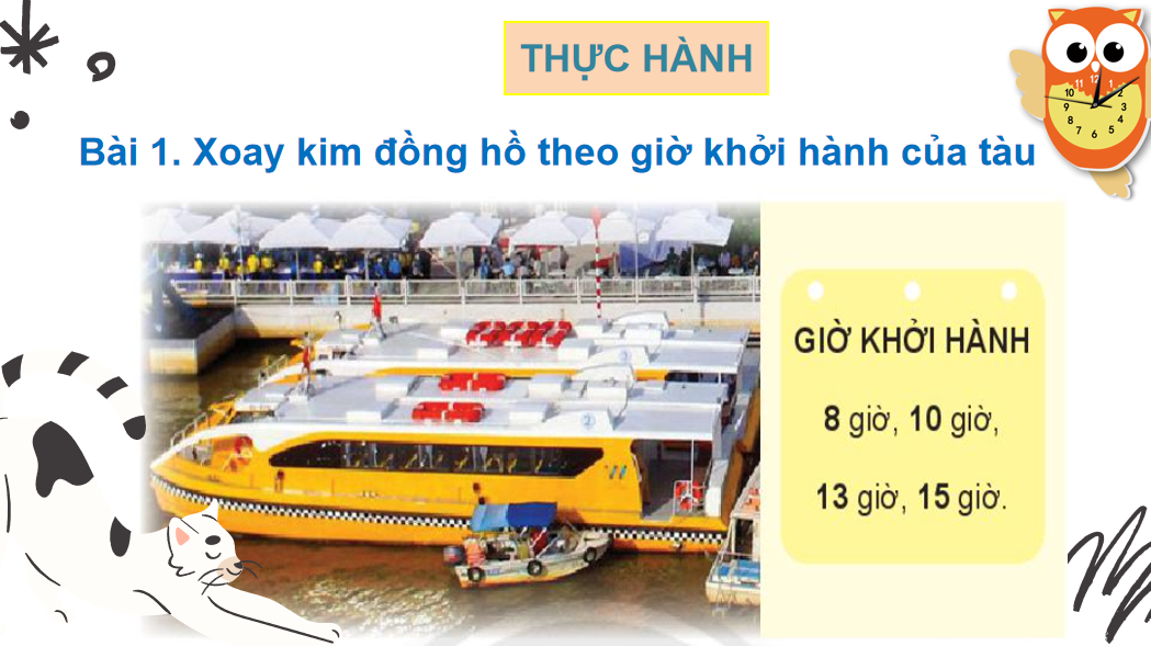 Giáo án điện tử Thực hành và trải nghiệm - Đi tàu trên sông| Bài giảng PPT Toán lớp 2 Chân trời sáng tạo (ảnh 1)