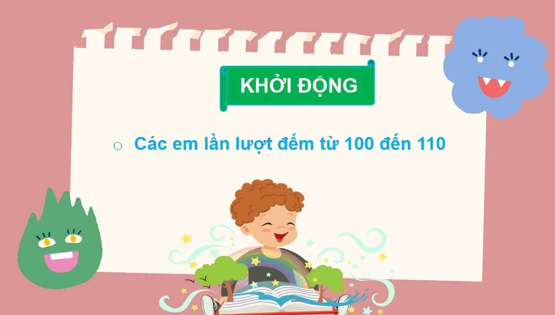 Giáo án điện tử Các số từ 111 đến 200| Bài giảng PPT Toán lớp 2 Chân trời sáng tạo (ảnh 1)