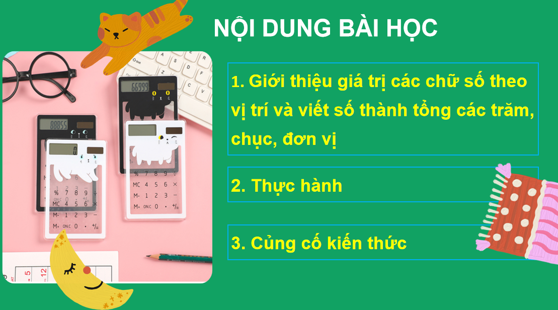 Giáo án điện tử Viết số thành tổng các trăm, chục, đơn vị| Bài giảng PPT Toán lớp 2 Chân trời sáng tạo (ảnh 1)