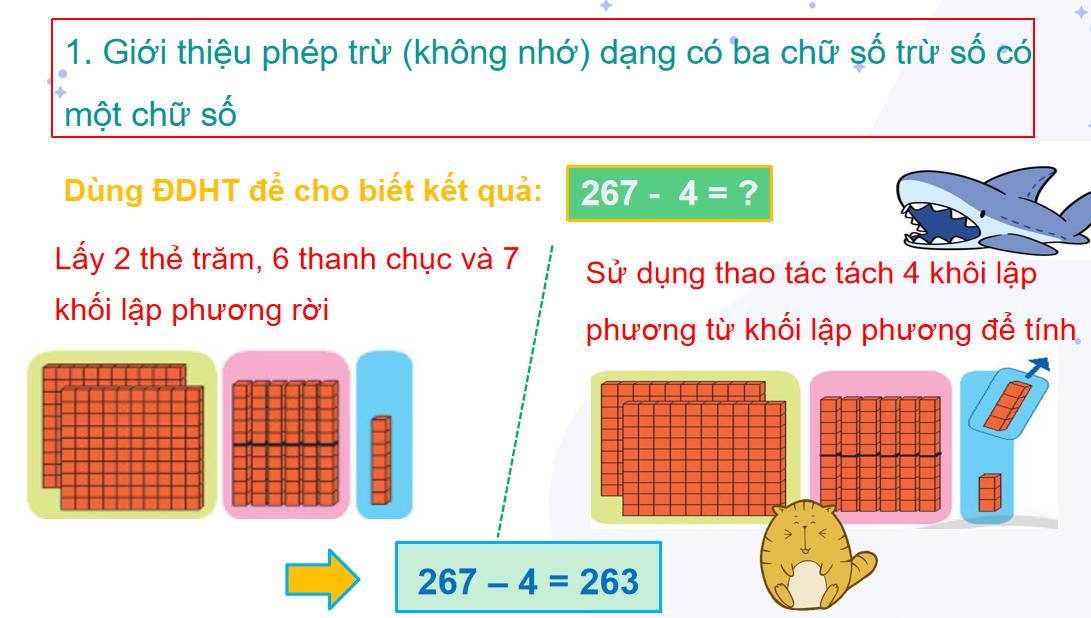 Giáo án điện tử Phép trừ không nhớ trong phạm vi 1000| Bài giảng PPT Toán lớp 2 Chân trời sáng tạo (ảnh 1)