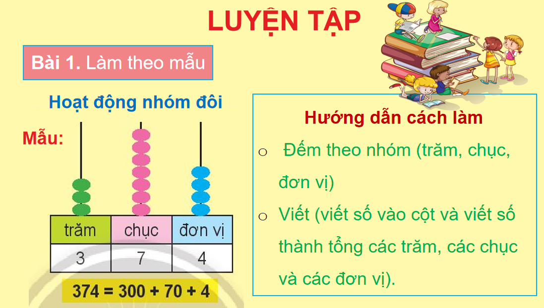 Giáo án điện tử Ôn tập các số trong phạm vi 1000| Bài giảng PPT Toán lớp 2 Chân trời sáng tạo (ảnh 1)