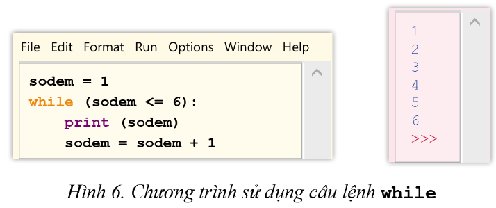 Tin học 10 Bài 8: Câu lệnh lặp | Cánh diều (ảnh 3)