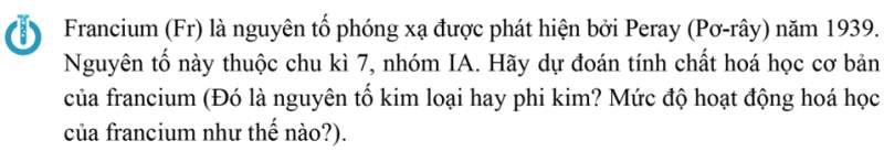 Giáo án Định luật tuần hoàn và ý nghĩa của bảng tuần hoàn các nguyên tố hóa học (Cánh diều) 2023| Hóa học 10 (ảnh 1)