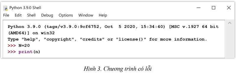 Tin học 10 Bài 3: Thực hành làm quen và khám phá Python | Cánh diều (ảnh 8)