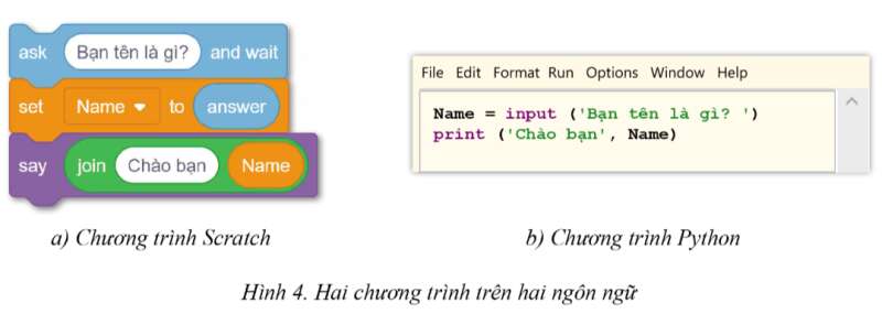 Tin học 10 Bài 3: Thực hành làm quen và khám phá Python | Cánh diều (ảnh 12)