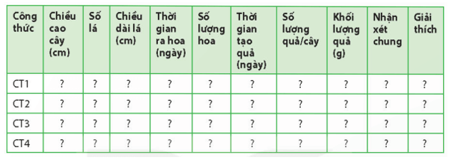 Học sinh viết báo cáo thực hành theo các nội dung sau