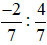 Tính: a)(-2)/7 : 4/7; b) (-4)/5 : (-3)/11; c)