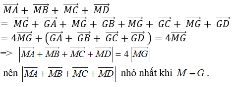 Cách tìm tập hợp điểm thỏa mãn đẳng thức vectơ cực hay - Toán lớp 11