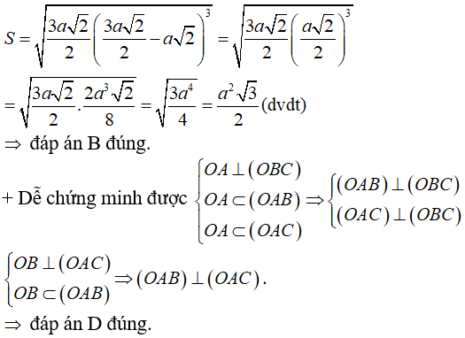 Cách tính độ dài đoạn thẳng trong không gian cực hay - Toán lớp 11