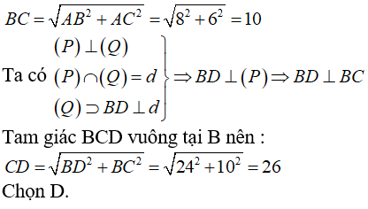 Cách tính độ dài đoạn thẳng trong không gian cực hay - Toán lớp 11