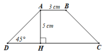 15 Bài tập Hình thang cân (có đáp án) | Kết nối tri thức Trắc nghiệm Toán 8