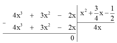 15 Bài tập Phép chia đa thức một biến (có đáp án) | Cánh diều Trắc nghiệm Toán 7