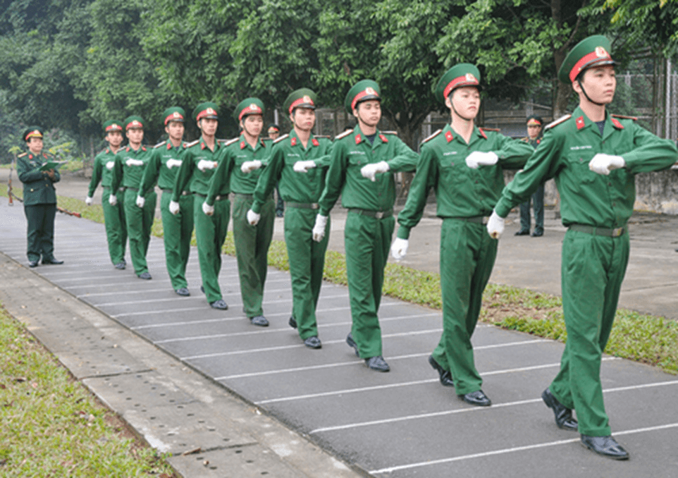 Trắc nghiệm GDQP 10 Kết nối tri thức Bài 9 (có đáp án): Đội ngũ từng người không có súng