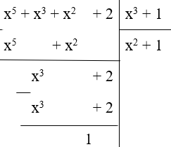 Trắc nghiệm Chia đa thức một biến đã sắp xếp có đáp án