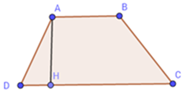 Trắc nghiệm Diện tích hình thang có đáp án