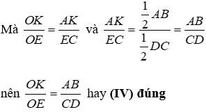 Trắc nghiệm Định lí Ta-lét trong tam giác có đáp án